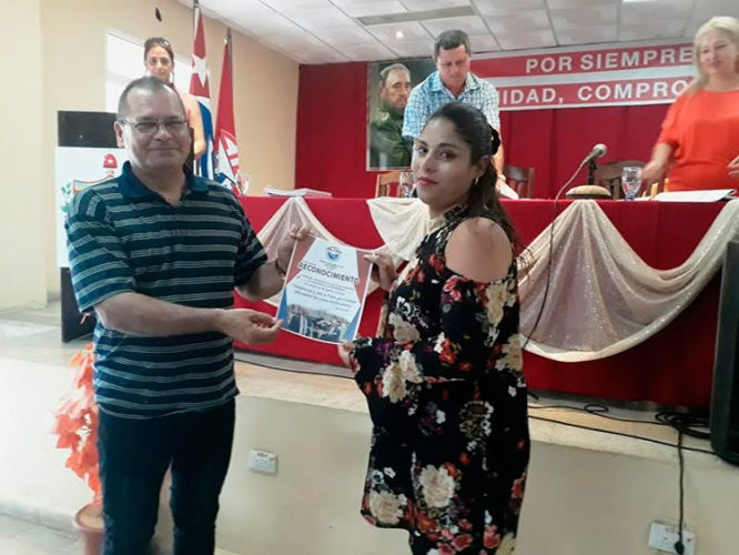 Los sindicatos y los municipios con labor más sobresaliente fueron homenajeados. Foto: Jorge Pérez Cruz
