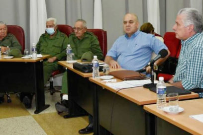 Insiste Díaz-Canel en mantener la vigilancia del clima y avanzar en la recuperación de los daños (+Fotos)