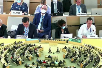 Cuba y Venezuela rechazan en Ginebra politización de derechos humanos