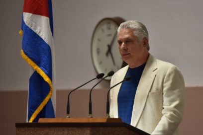 Díaz-Canel: El socialismo frenó un golpe de Estado vandálico (+Fotos y Video)