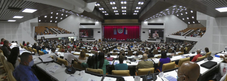 Noveno Período de Sesiones de la Asamblea Nacional del Poder Popular. Foto: Heriberto González Brito.