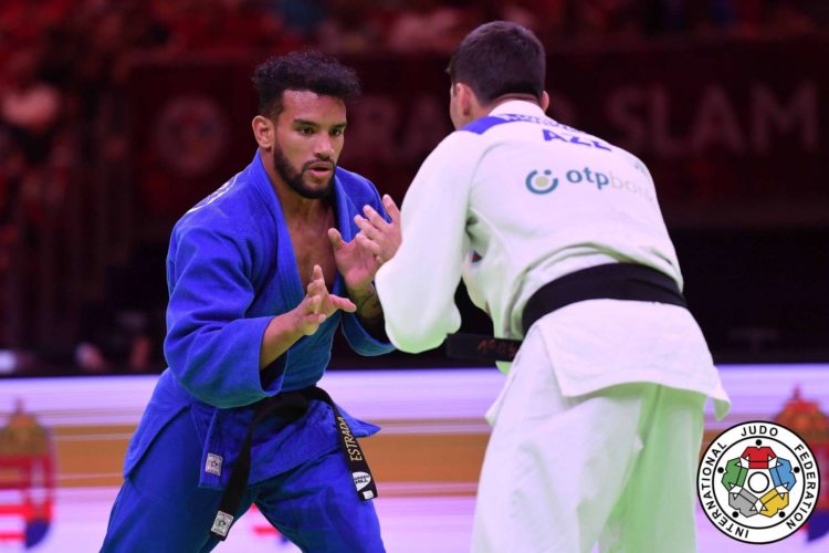 Magdiel Estrada, plata en el Grand Prix de Zagreb, Croacia. Foto: Federación Internacional de Judo.