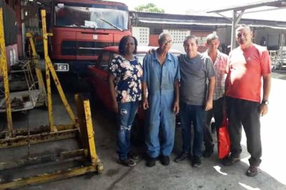 Intensifica Sindicato de la Construcción intercambio con colectivos laborales