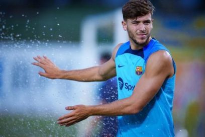 El Barça se entrenó en Las Vegas ¡a 43 grados! para el partido contra el Real Madrid.