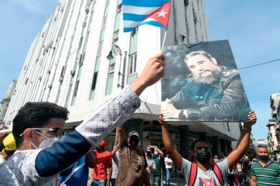 ¡Esta calle es de Fidel!