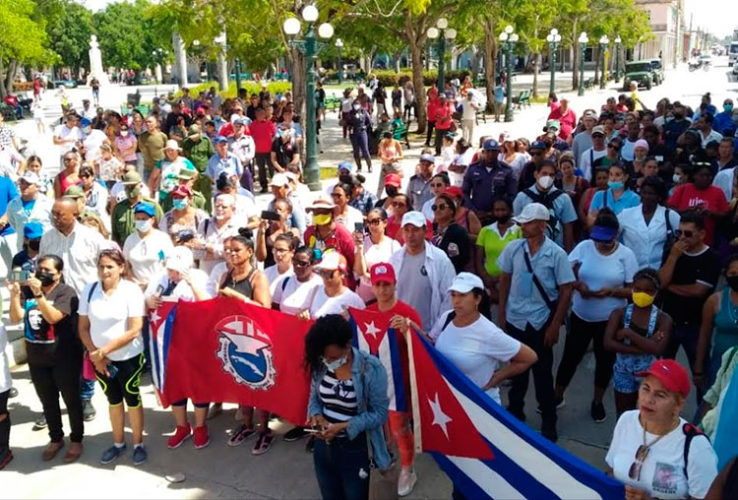 El movimiento sindical presente en los actos de reafirmación revolucionaria del Día Territorial de la Defensa y las actividades del verano en Ciego de Ávila. Foto: Sulema Véliz Pina