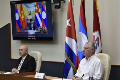 Remarca Díaz-Canel alta prioridad de nexos entre Cuba y Laos