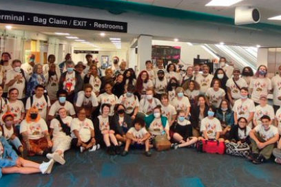 Saluda presidente de Cuba a caravana de Pastores por la Paz