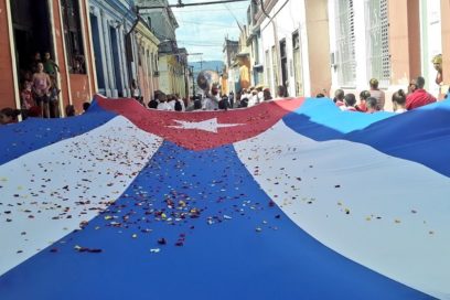 Tributo en Santiago de Cuba en el Día de los Mártires