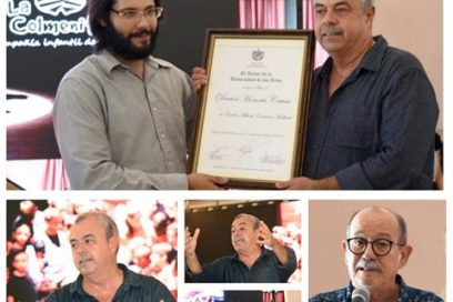 Tin Cremata, el colmenero mayor, recibió Honoris Causa en Cuba