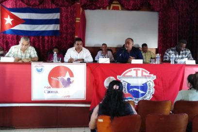 La clase obrera y el sindicato juegan un papel insustituible