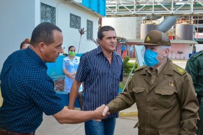 Evaluó Valdés Menéndez acciones rehabilitadoras en la termoeléctrica de Felton