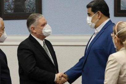 Recibe Nicolás Maduro a vice primer ministro cubano