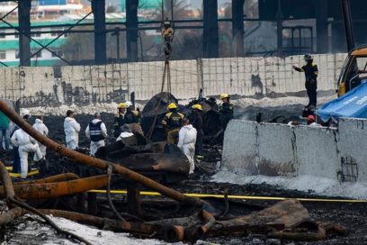 Trabajo en laboratorio, prioridad forense vinculada a incendio