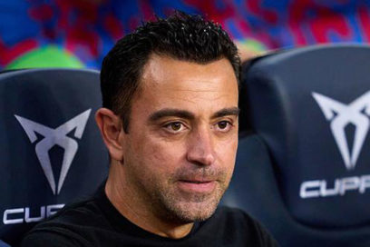 Xavi tras el empate en Liga: «Ha sido una lástima, estoy decepcionado. Se generaron muchas expectativas y empezar así, no es la mejor manera. Sabíamos de las dificultades del Rayo, ayer hablaba de hacer circular mucho el balón y nos ha costado».