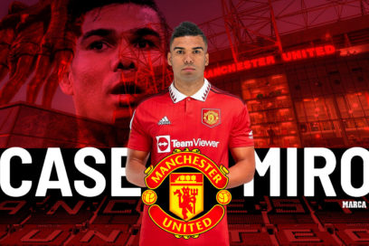 Fútbol Europa: Ya es oficial, Casemiro se va al Manchester United por 72 milones y 13 en variables. El Chelsea ofrece al Barça 18 millones y a Marcos Alonso por Aubameyang. Rayo Vallecano vence 2-0 al Espanyol en LaLiga.