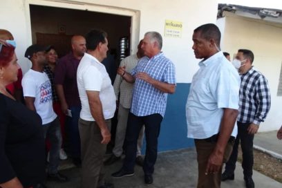 Presidente cubano visita provincia de Villa Clara