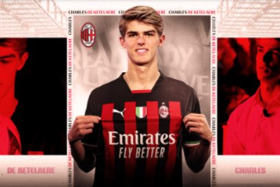 De Ketelaere: «Convertirse en futbolistas es algo que solo puedes imaginar. Siempre soñé serlo, pero nunca pensé que sería capaz de jugar en un club como el Milan. Hoy todo es una realidad y me siento orgulloso».