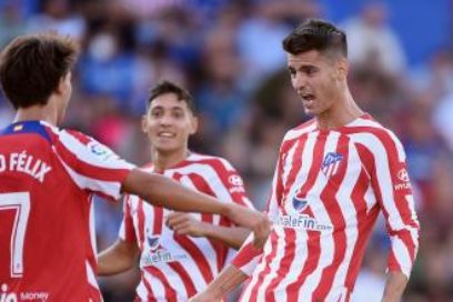 Resultados: En España, Athletic de Bilbao 0-0 Mallorca, Real Betis (Borja Iglesias, Juanmi [2]) 3-0 Elche, Atlético de Madrid (Morata [2], Griezmann) 3-0 Getafe. En la Premier, Liverpool (Luis Díaz) 1-1 Crystal Palace (Saha).