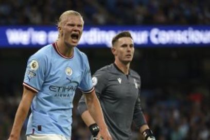 El City arrasa: El Man. City de Pep Guardiola goleó 6-0 al Nottingham Forest en la Premier League con hat-trick de Erling Haaland, doblete de Julián Álvarez y otro tanto de Joao Cancelo. El Arsenal mantiene la punta, tras derrotar 2-1 al Aston Villa.