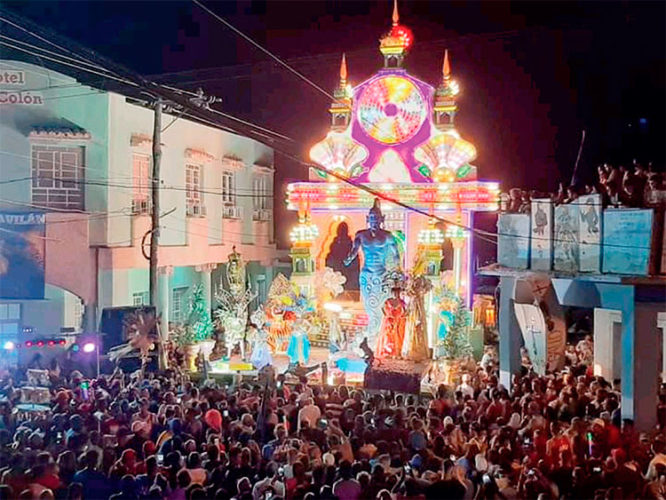 Tras dos años de inactividad por la COVID-19, se reanimaron, el pasado fin de semana, las tradicionales parrandas de los barrios El Gallo y El Gavilán, en el avileño municipio de Chambas como parte del verano 2022. Foto: Perfil de Facebook de Radio Chambas