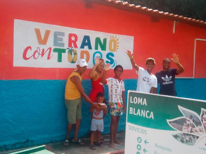 Un verano en familia se hace realidad en el campismo santiaguero. Foto: Betty Beatón Ruiz