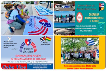 Caravana solidaria con Cuba recorrerá el mundo