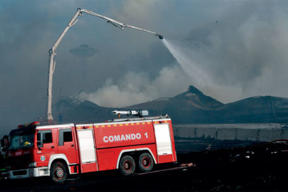 Donde fuego hubo, mucho trabajo queda (+ Fotos)
