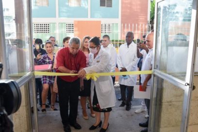 Reinauguran sala de quimioterapia en el Hospital Miguel Enríquez