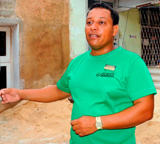 “A Cuba debemos apoyarla siempre”, dice Fidelmi. Foto: José Raúl Rodríguez Robleda