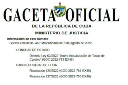 Publican normas jurídicas que regulan el nuevo mercado cambiario en Cuba