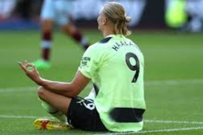 Guardiola tras el doblete de Haaland: “Hace una semana no podía adaptarse a la Premier, ahora está junto a Henry, Shearer y Cristiano Ronaldo. Solo queremos que los nuevos sean felices. Nos gustaría añadir algo a su juego para que mejore».