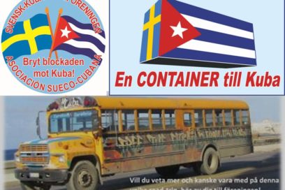 Impulsan en Suecia iniciativas de solidaridad con Cuba