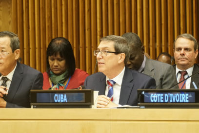 Cuba presidirá el Grupo de los 77 más China en 2023