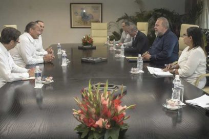 Primer ministro cubano se reúne con directivos de Kempinski