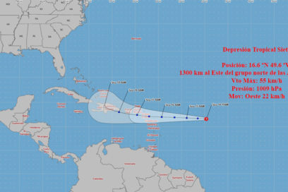 Se forma la séptima depresión tropical
