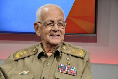 Lamentan muerte del Héroe de la República Antonio Enrique Lussón