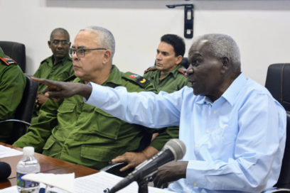 Chequea Esteban Lazo acciones de recuperación en La Habana