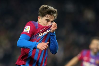 Gavi: «Estoy muy feliz por mi renovación. Es algo que llevo soñando desde pequeño. Tanto mi familia como yo y mi representante teníamos claro que quería triunfar en el Barça».