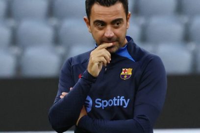Xavi: «El partido no cambia nada. Es un reto ganar aquí. No se ha hecho nunca. Llegamos mejor que el año pasado. Nos vemos capaces de competir, pero somos conscientes que estamos ante uno de los mejores equipos del mundo».