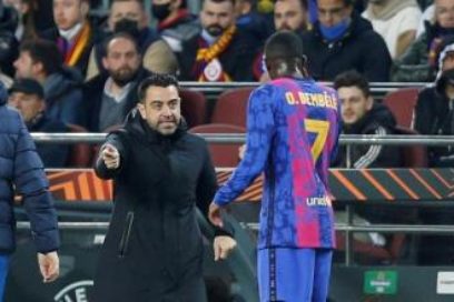 Dembélé: “He tenido muchas lesiones en los isquiotibiales. Los preparadores me insistieron que si no trabajaba más, iba a recaer. Con Koeman empecé a mejorar y con Xavi ha ido a más. Es muy importante la confianza y me la ha dado».