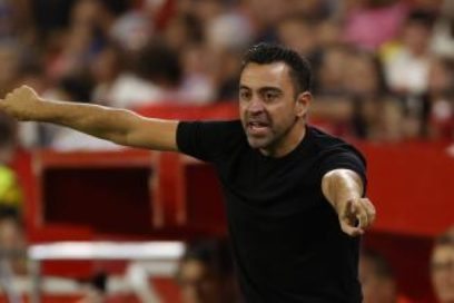 Xavi tras el triunfo 3-0 ante el Sevilla: “Hemos tenido ocasiones para marcar más goles. Es un buen síntoma venir al campo del Sevilla e imponernos, el equipo está en muy buen momento”.