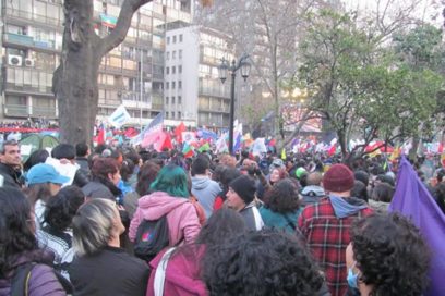 Masivo cierre de campaña en apoyo a nueva Constitución en Chile (+Fotos)