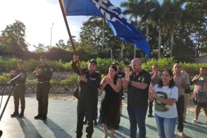 Otorgan Bandera de Proeza Laboral al Cuerpo de Bomberos de Villa Clara