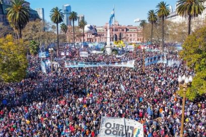 Presidente argentino aboga por unidad y amor