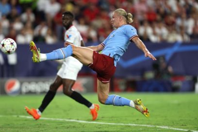 Champions: R. Madrid (Vini JR, Modric, Hazard) 3-0 Celtic, Sevilla 0-4 Man. City (Haaland [2], Días, Foden), PSG (Mbappé [2]) 2-1 Juve (McKennie), RB Salzburg (Okafor) 1-1 Milán (Saelemaekers), Dortmund (Reus, Guerreiro, Bellingham) 3-0 Copenhague.