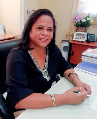 Mabel Acea García, secretaria general del SNTCD. Foto: Tomada del sitio web del Minint