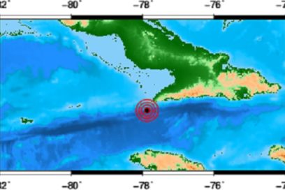 Reportan sismo de magnitud 4.3 en oriente de Cuba