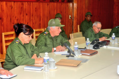 Cuarta visita de Díaz-Canel a Pinar del Río: en San Juan y Martínez se trabaja