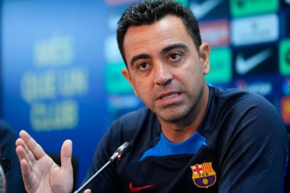 Xavi: “Hemos jugado con un poquito de ansiedad. Nos ha afectado un poquito el tema de la Champions. Hemos estado bien en el juego, hemos dominado, pero a partir de tres cuartos la toma de decisión ha sido mala y ha sido fruto de la ansiedad”.